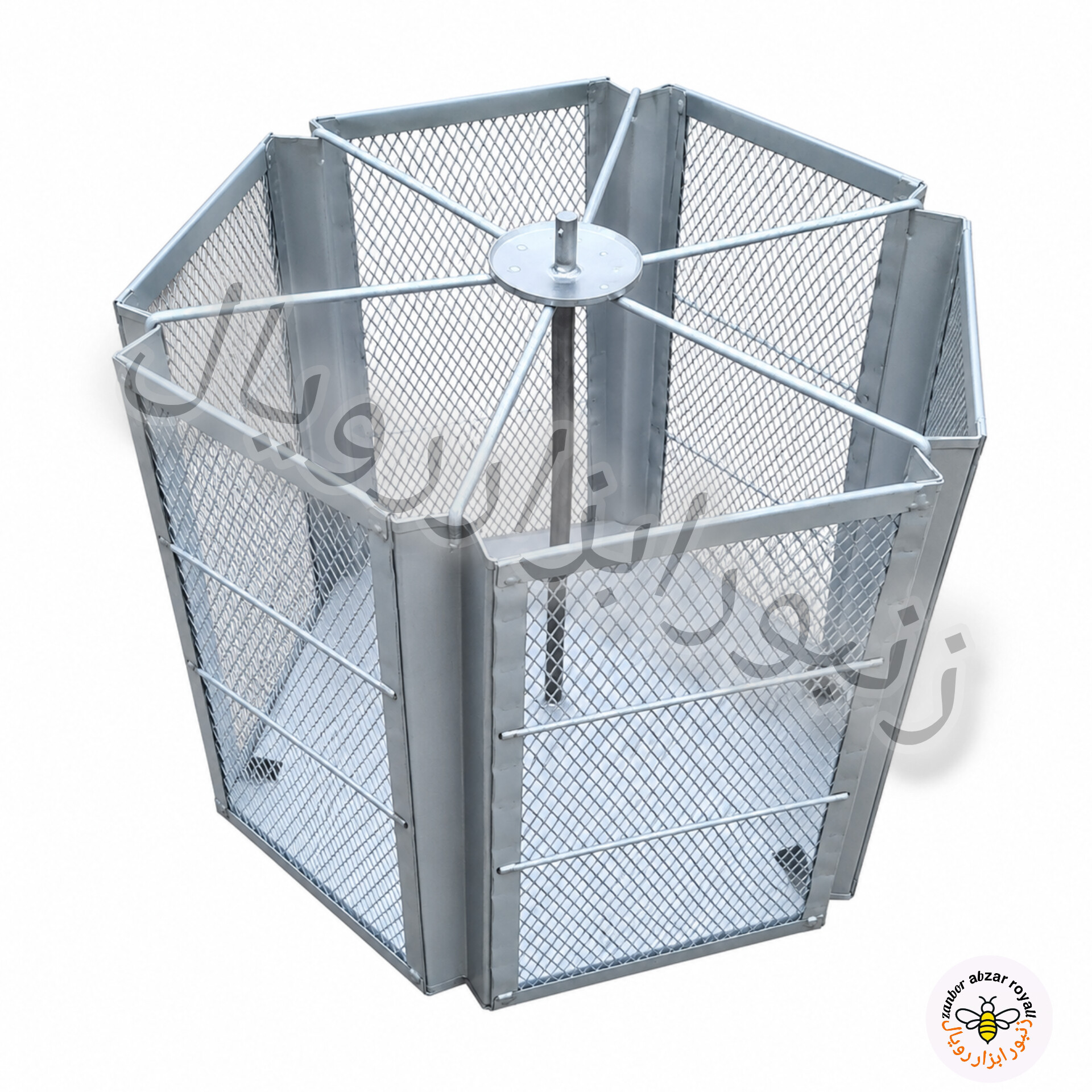 زنبیل استراکتور ۶ قاب توری فلزی درجه ۱