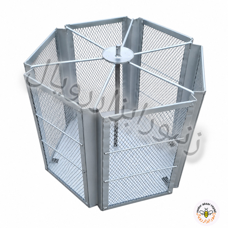 زنبیل استراکتور ۶ قاب توری فلزی درجه ۱